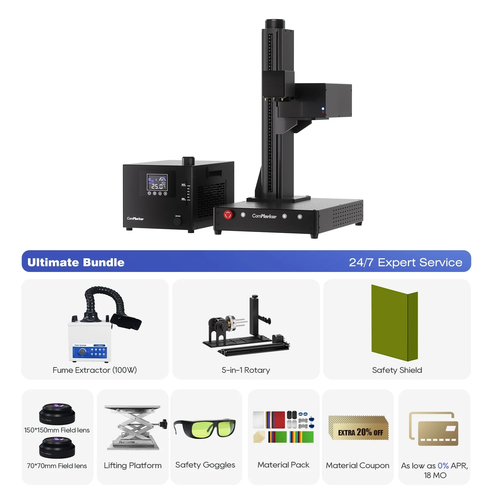 ComMarker Omni 1 Laser Engraver