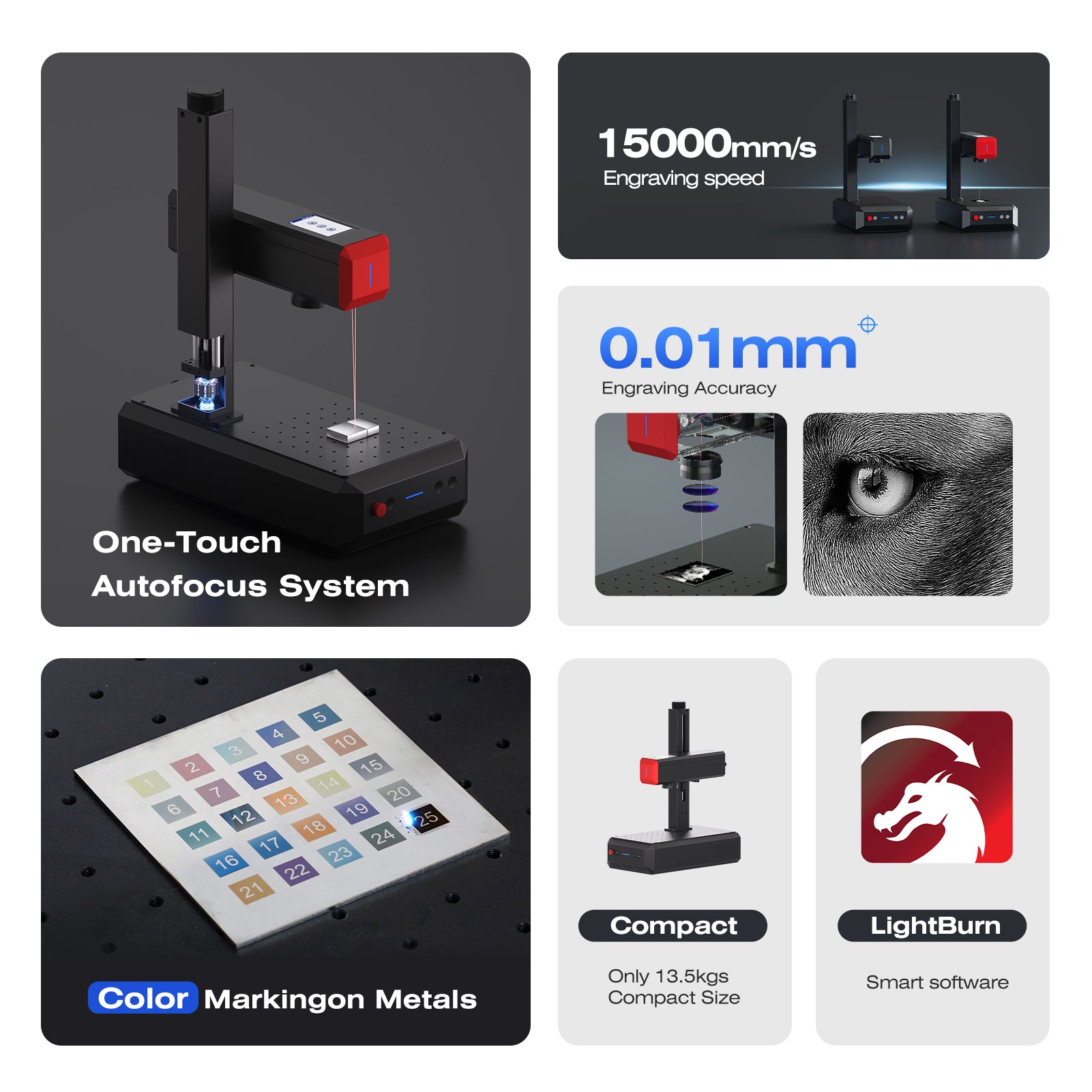 ComMarker B6 JPT MOPA Fiber Laser Engraver