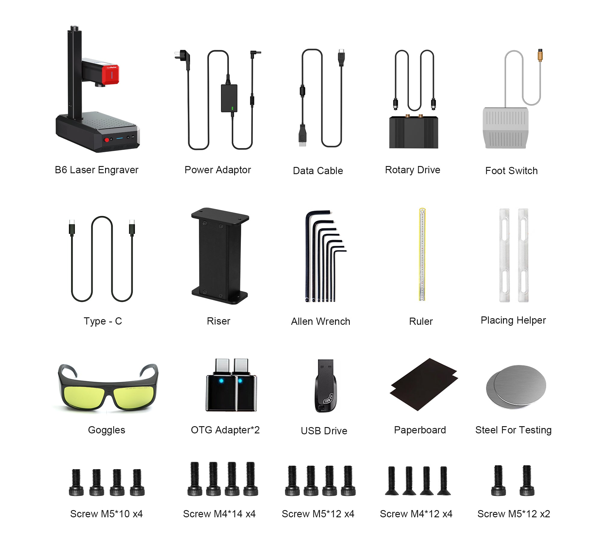 ComMarker B6 JPT MOPA Fiber Laser Engraver