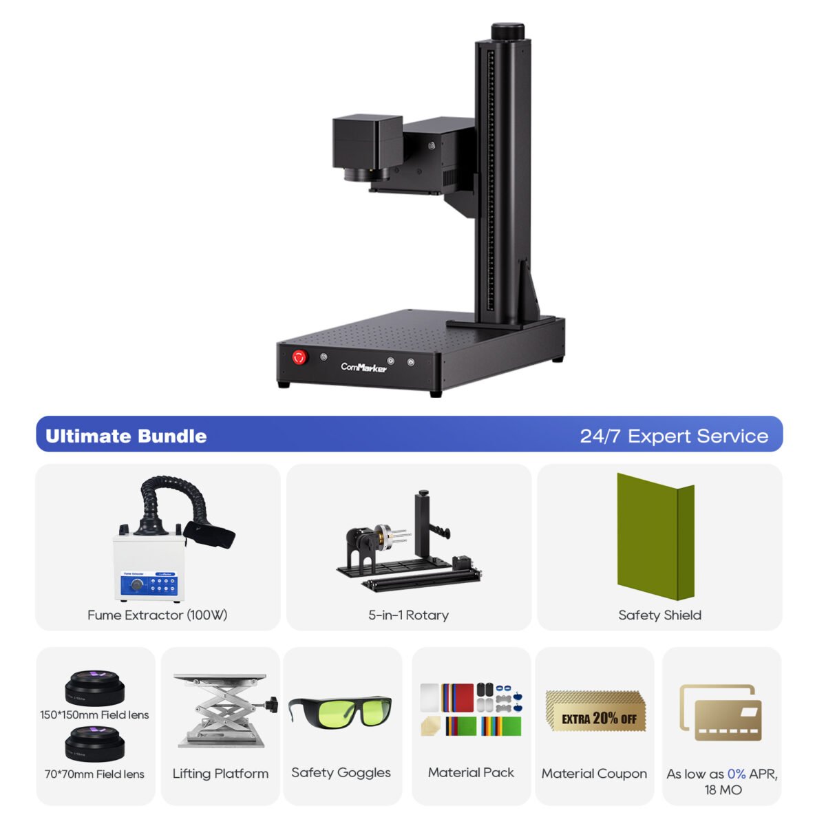 ComMarker Omni 1 Laser Engraver