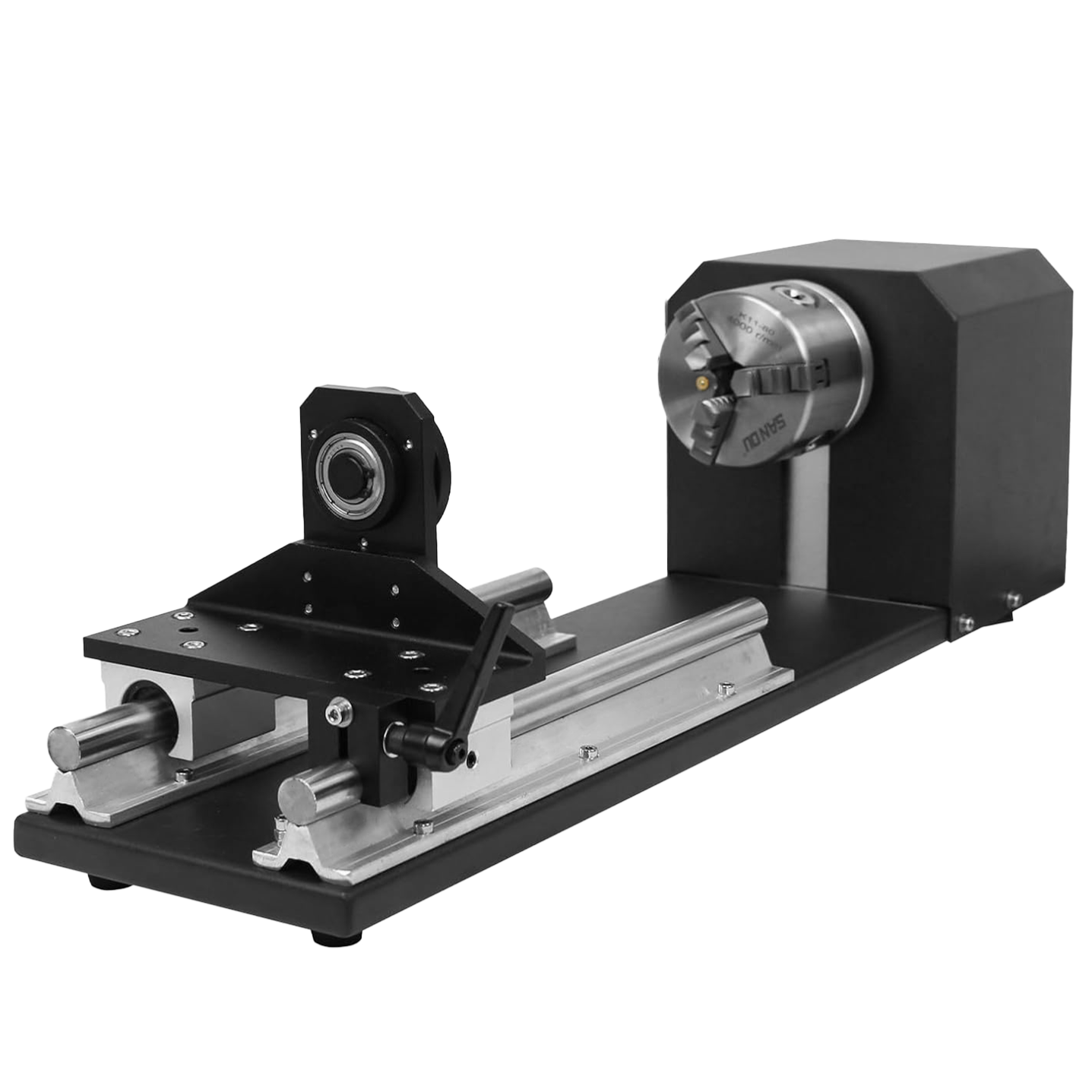 Omtech Rotary Axis Attachment For Fiber Laser Engravers 80mm 3 | Seychelles