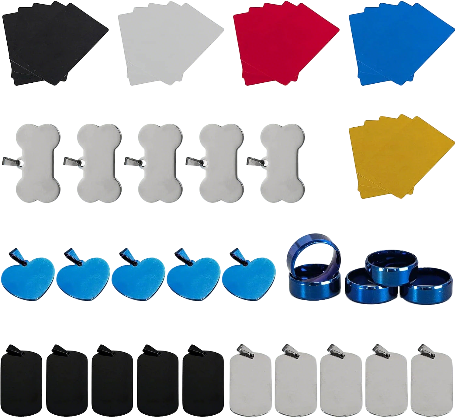 Material Pack for Fiber Laser Engraver