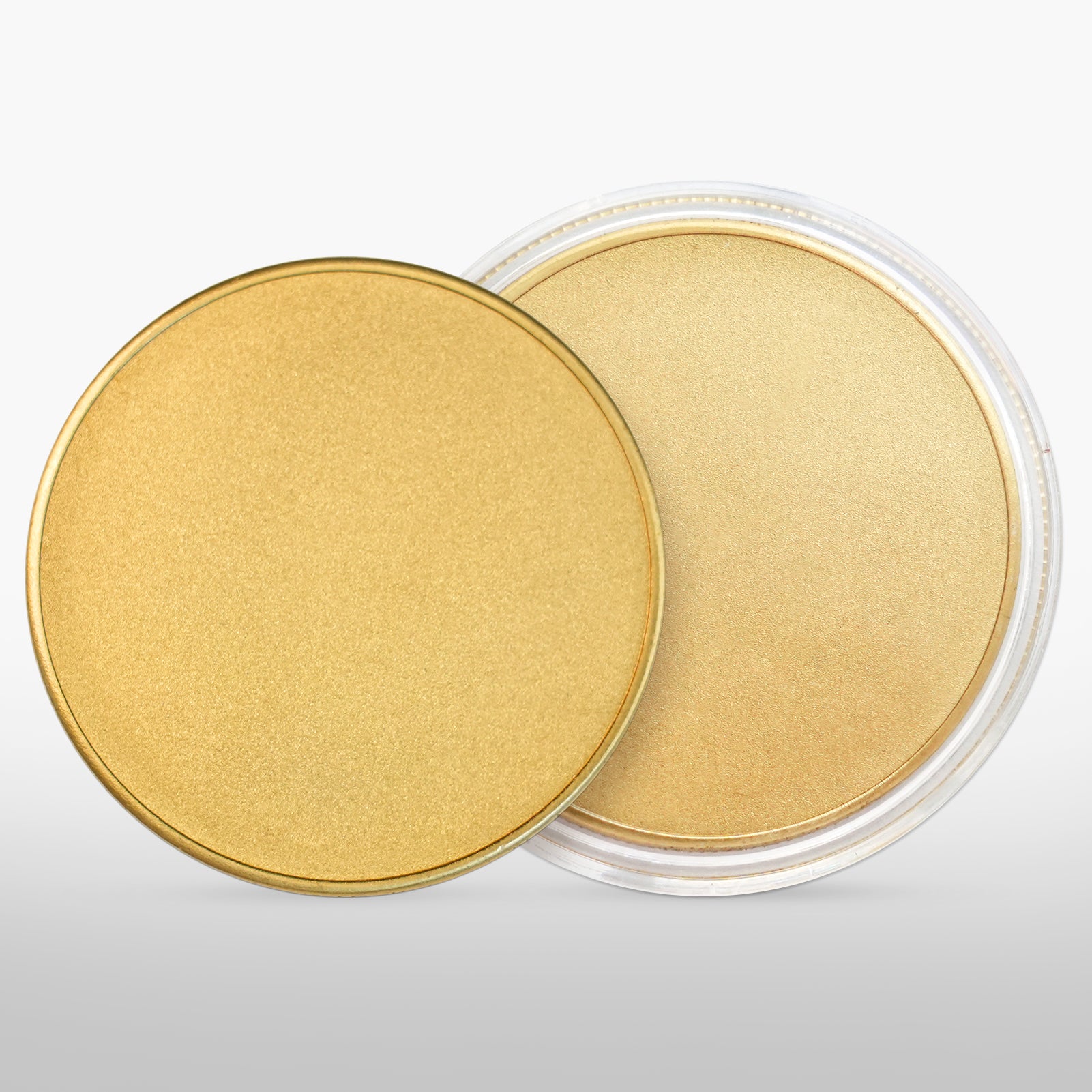 Blank 3mm Metal Coin with Acrylic Protection Box (20pcs)