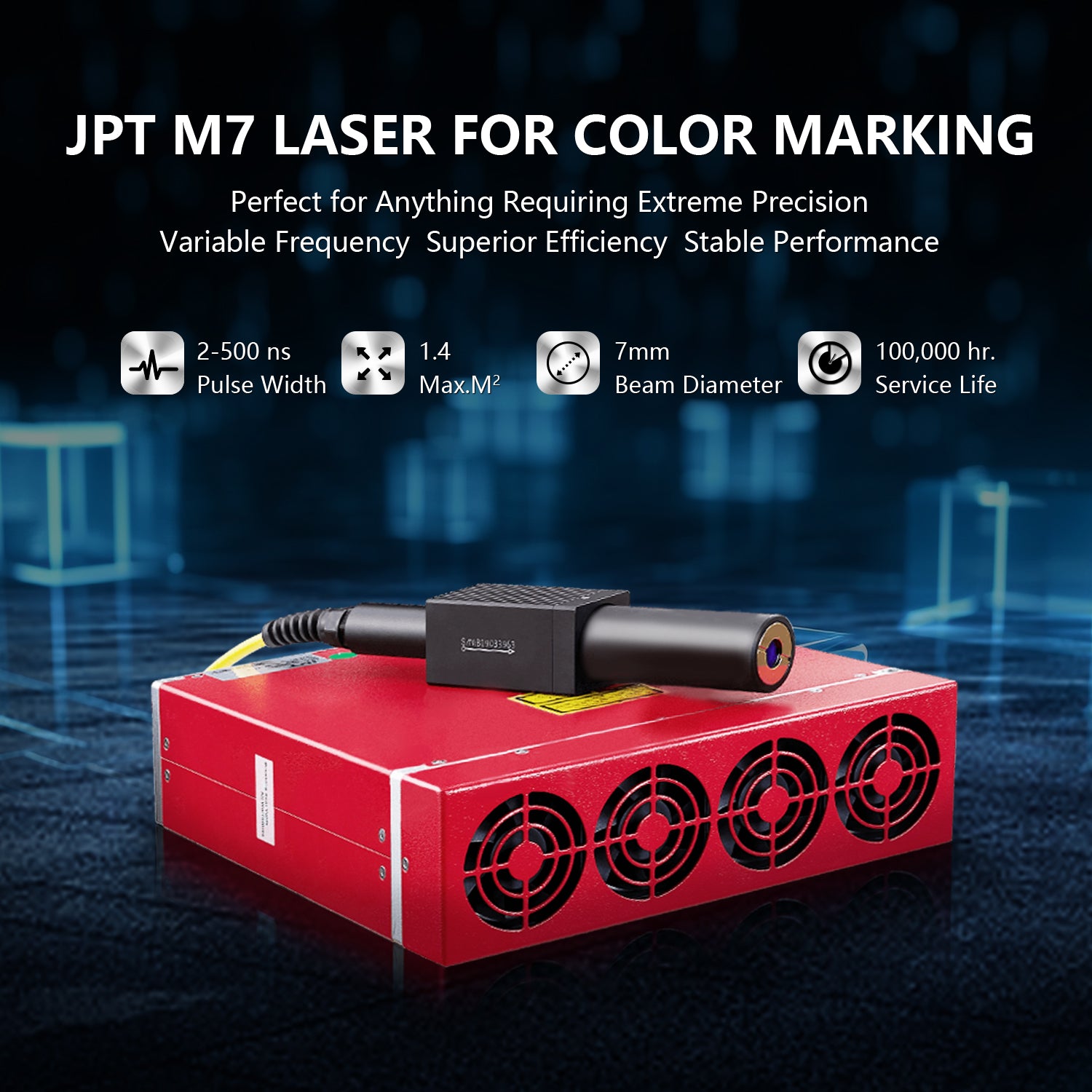 ComMarker B4 JPT MOPA Fiber Laser Engraver ComMarker B4 JPT MOPA Fiber Laser Engraver