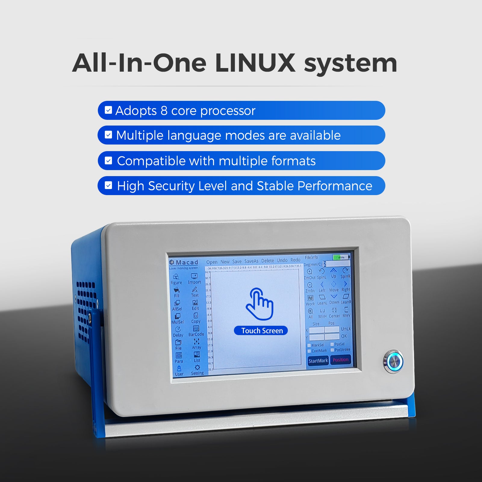 ComMarker Q8 Handheld Fiber Laser Engraver