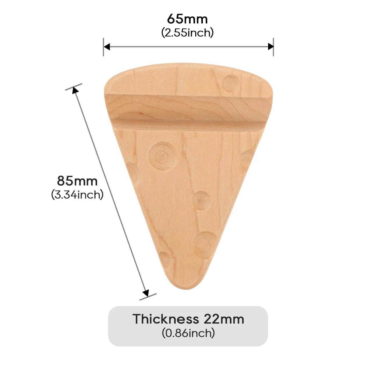 Cheese Shape Wooden Bottle Opener (5pcs)