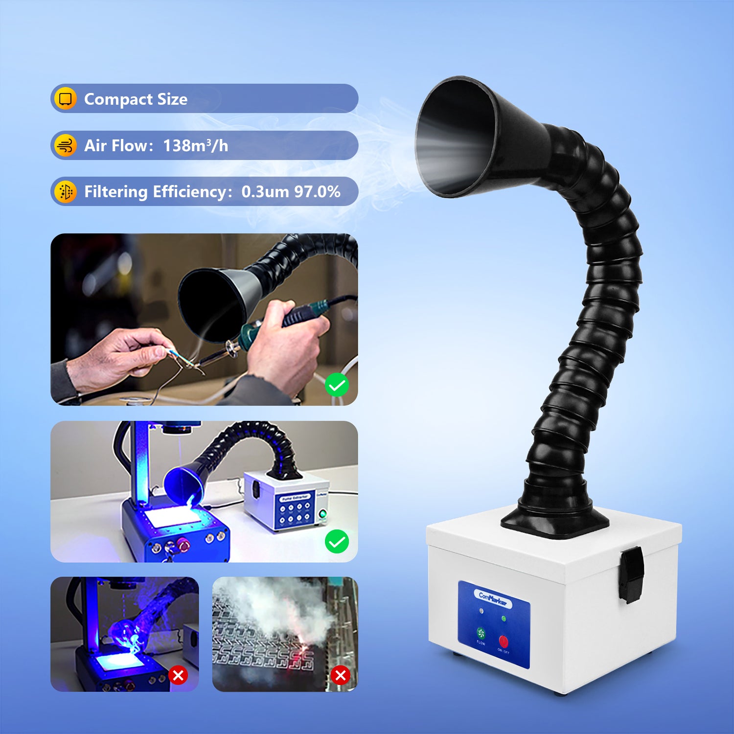 ComMarker Fume Extractor-30W