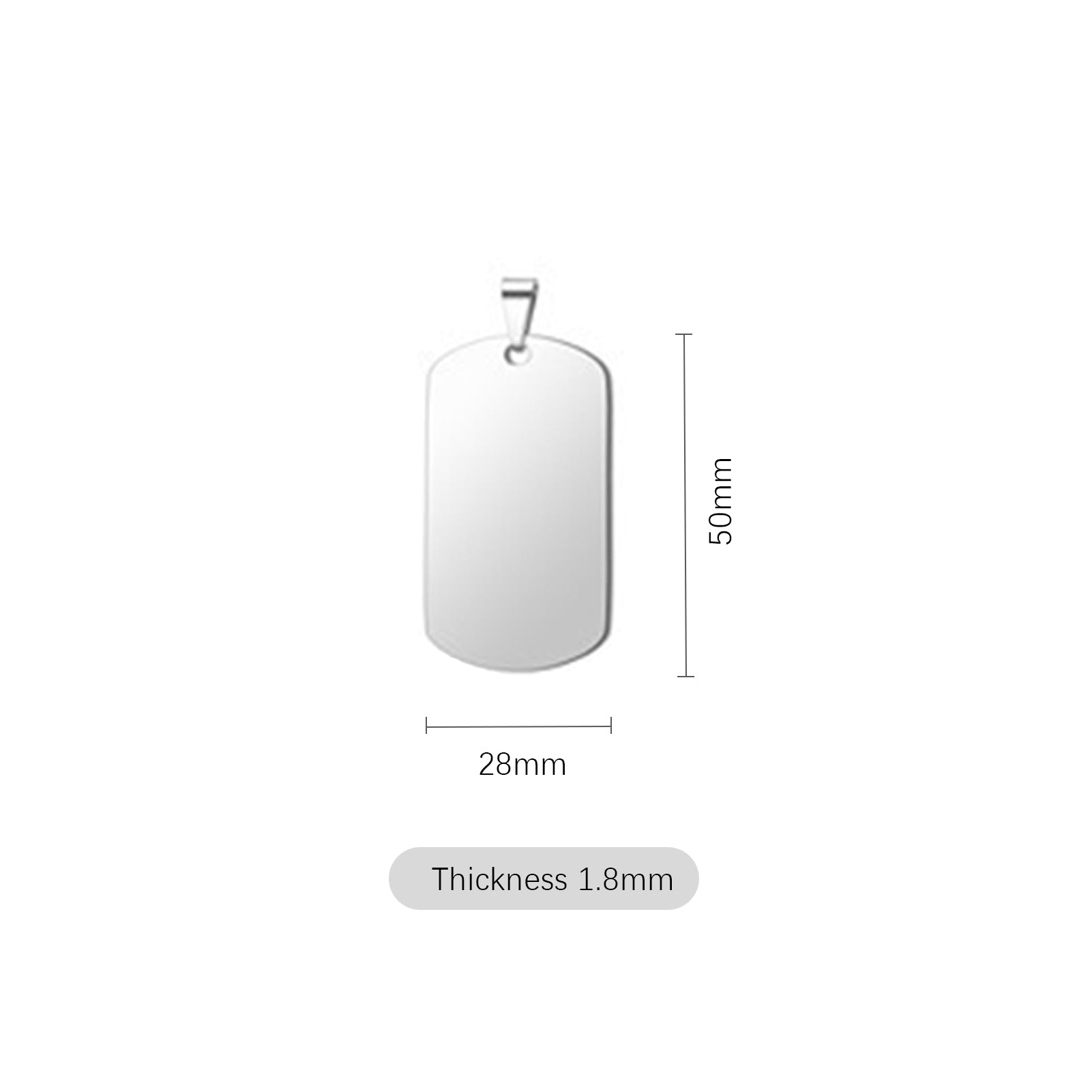 Stainless Steel Pendants (10pcs)