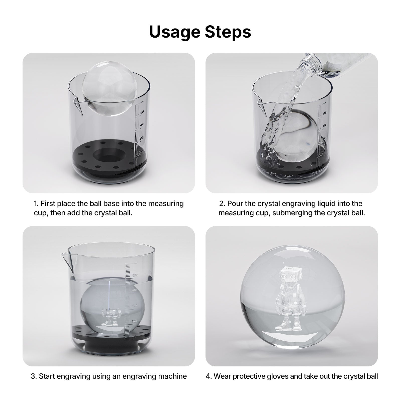 K9 Crystal Ball Kit (6pcs)