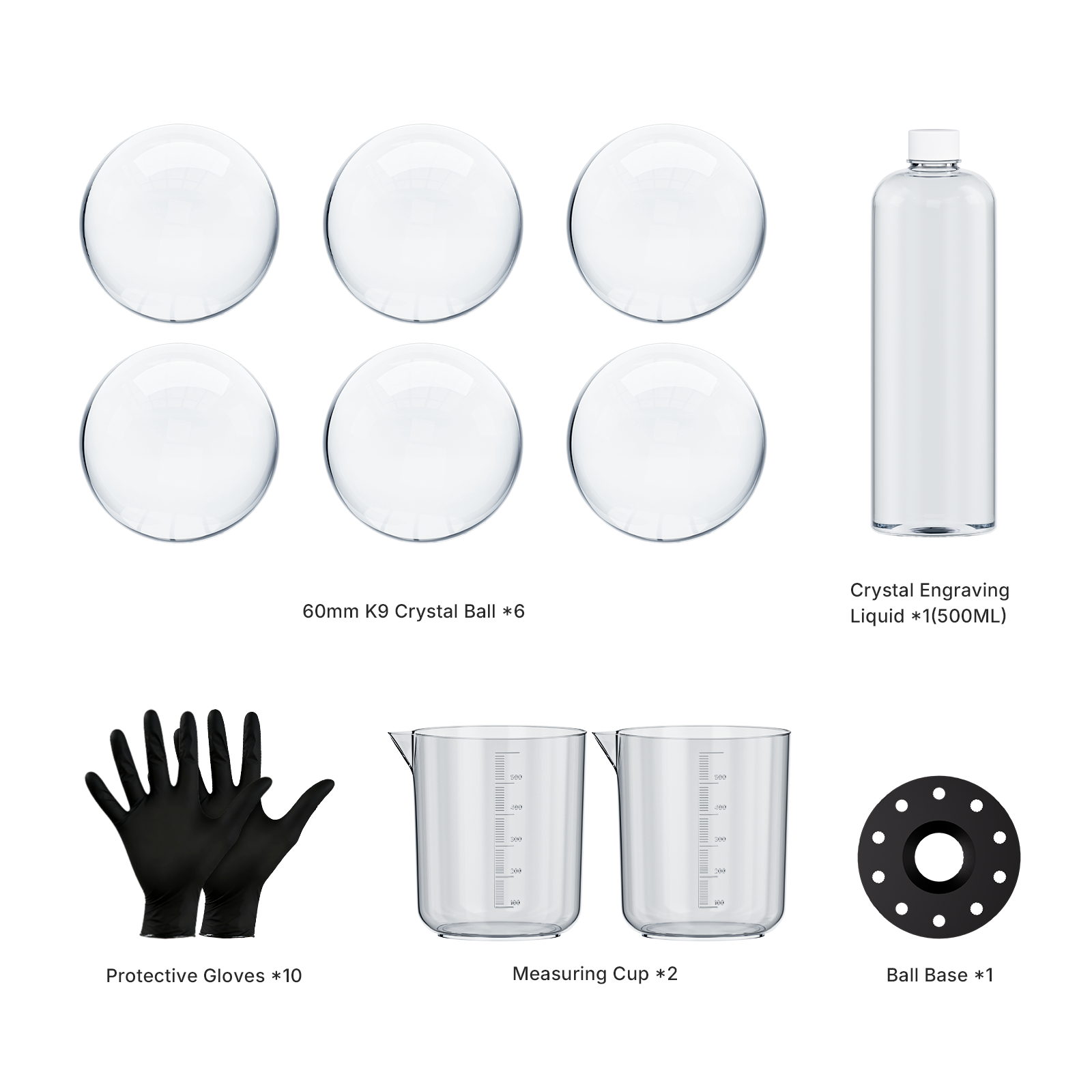 K9 Crystal Ball Kit (6pcs)