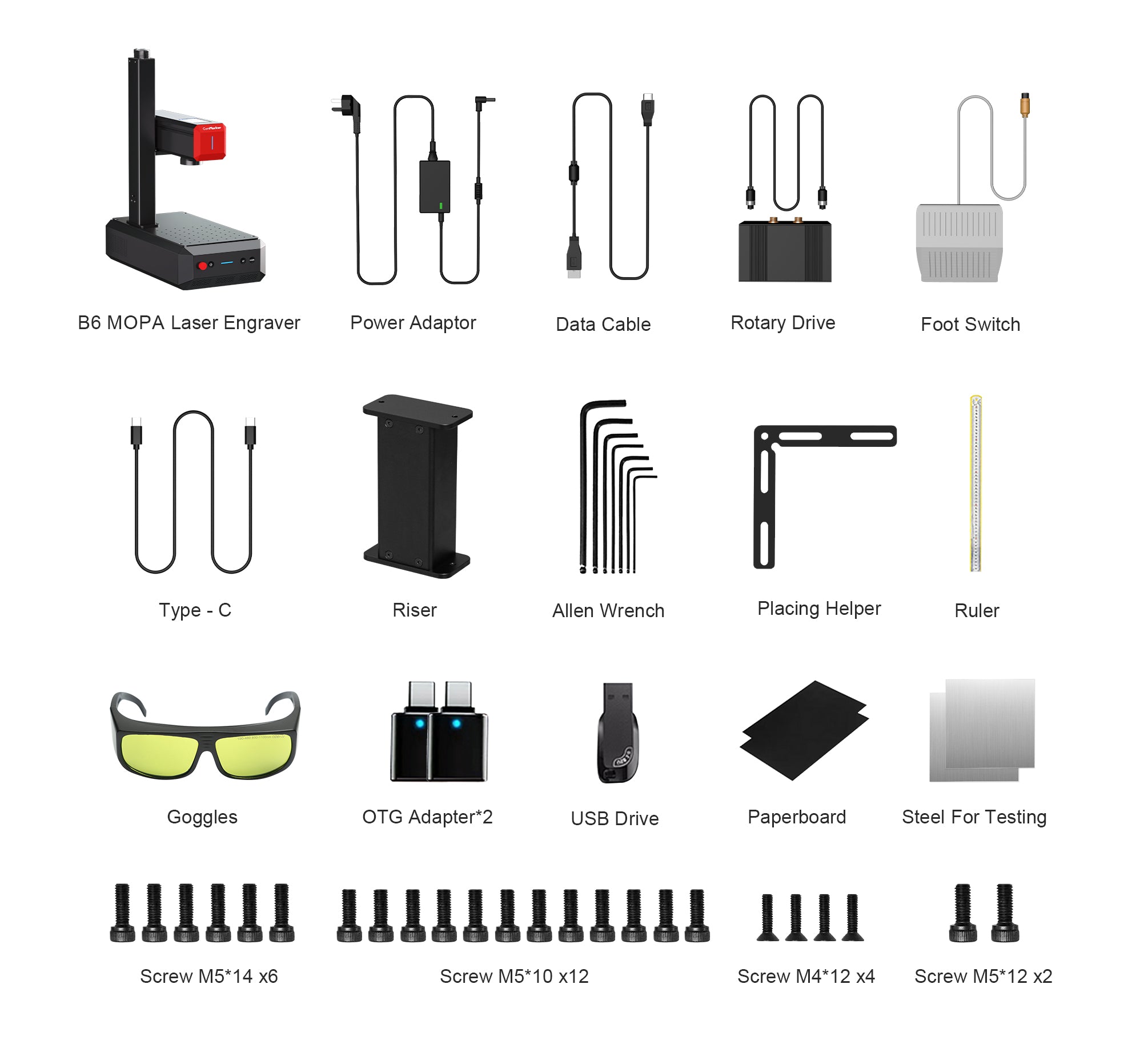 ComMarker B6 JPT MOPA Fiber Laser Engraver