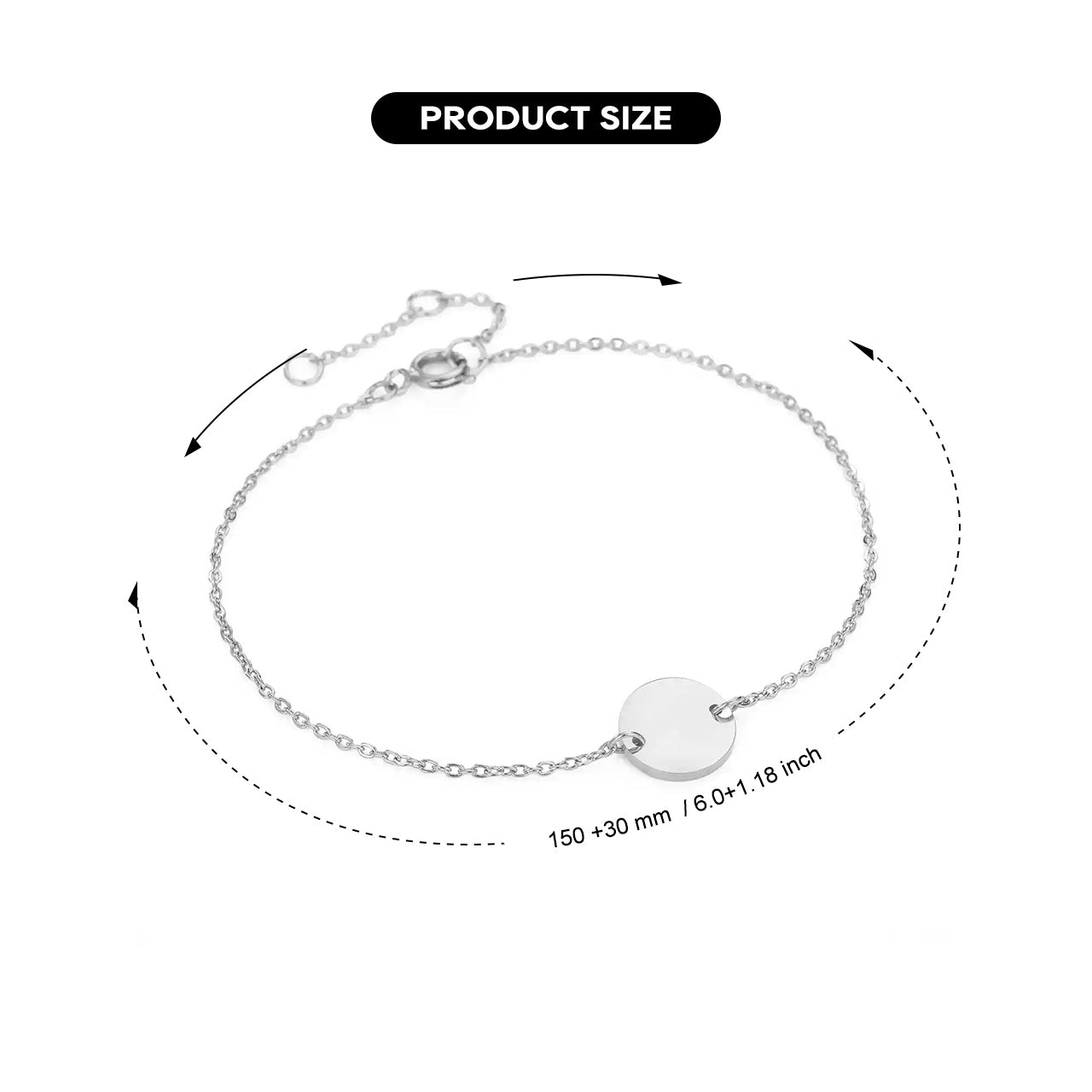 Stainless Steel Bracelet (6pcs)
