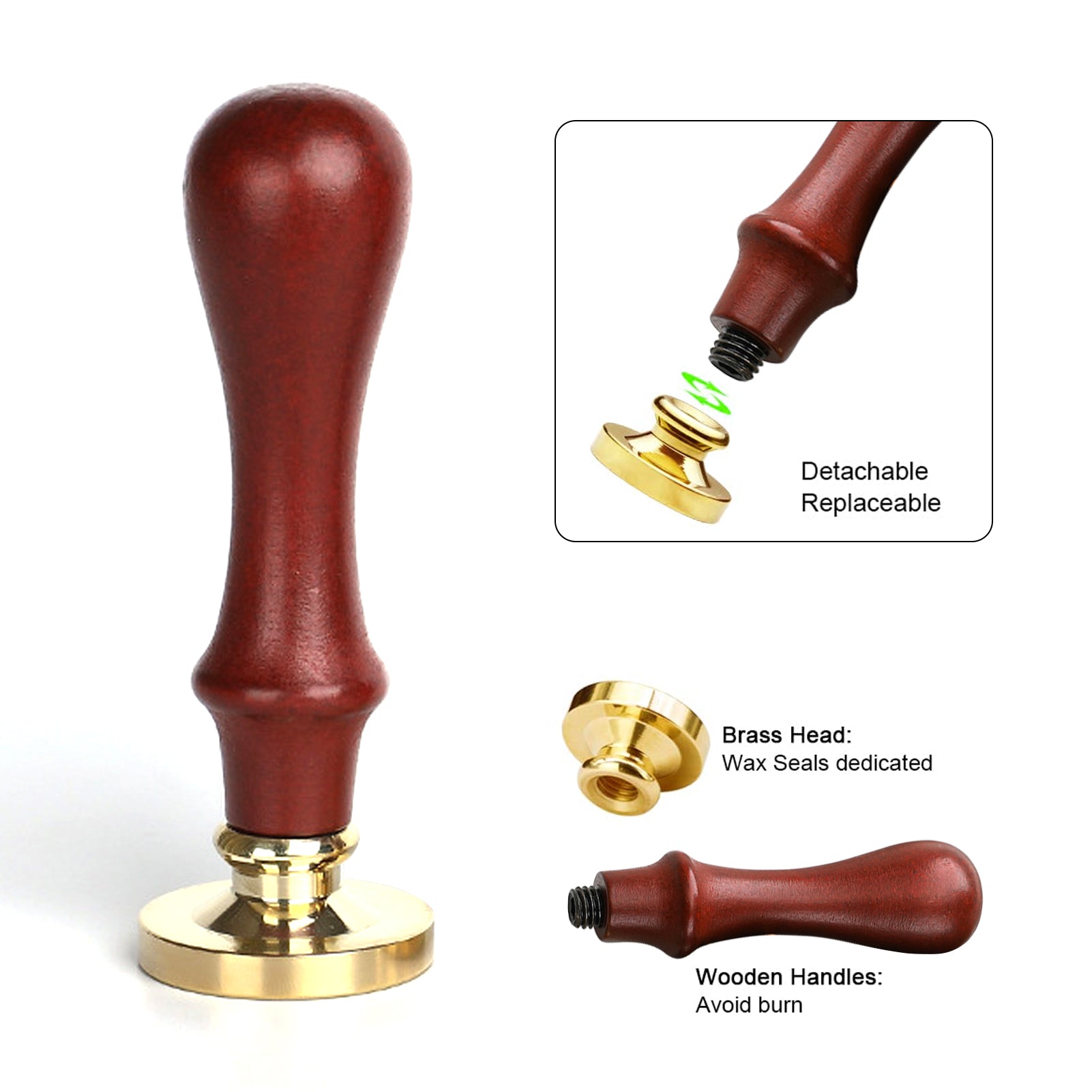 Blank Wax Seal Stamp Kits