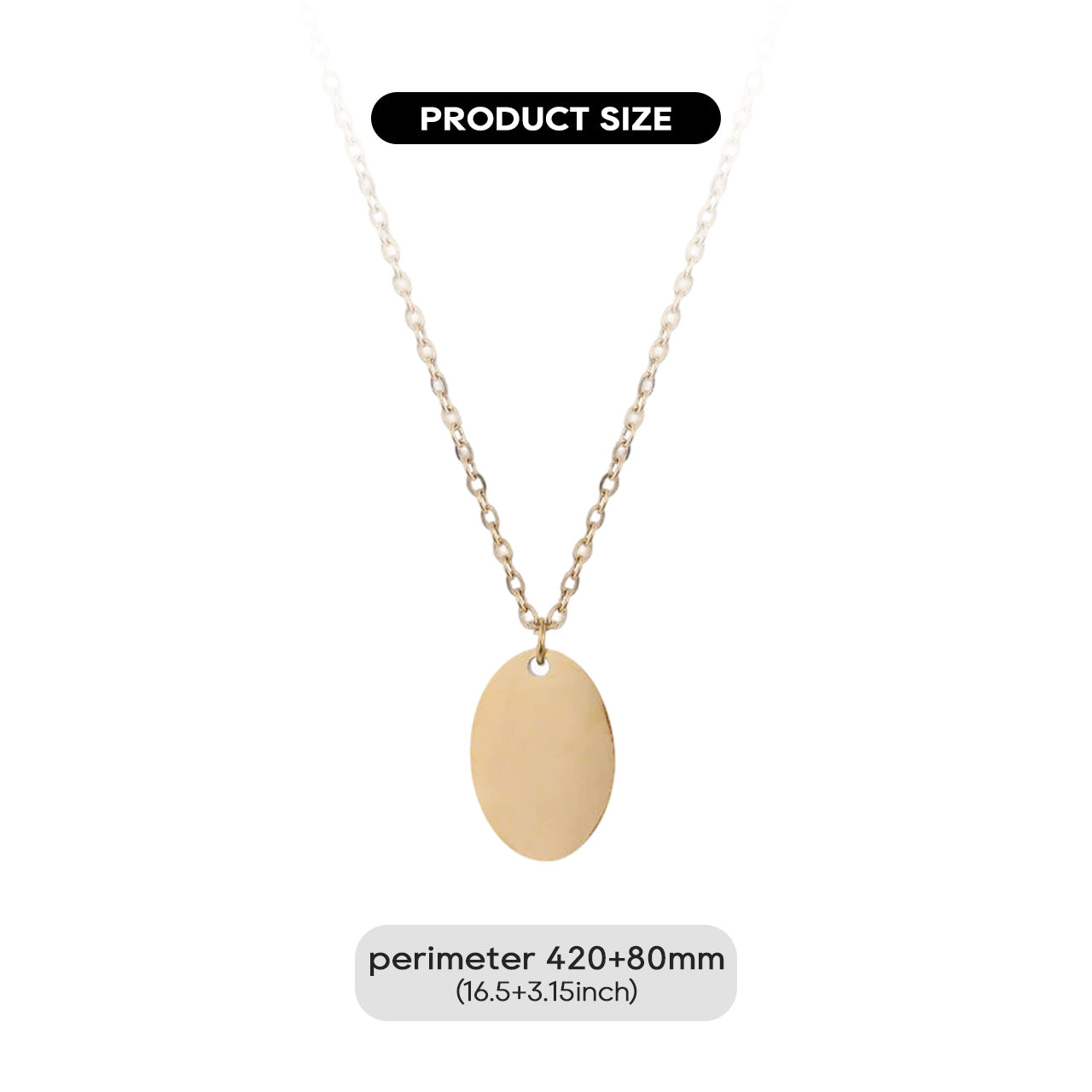 Stainless Steel Necklace (6pcs)