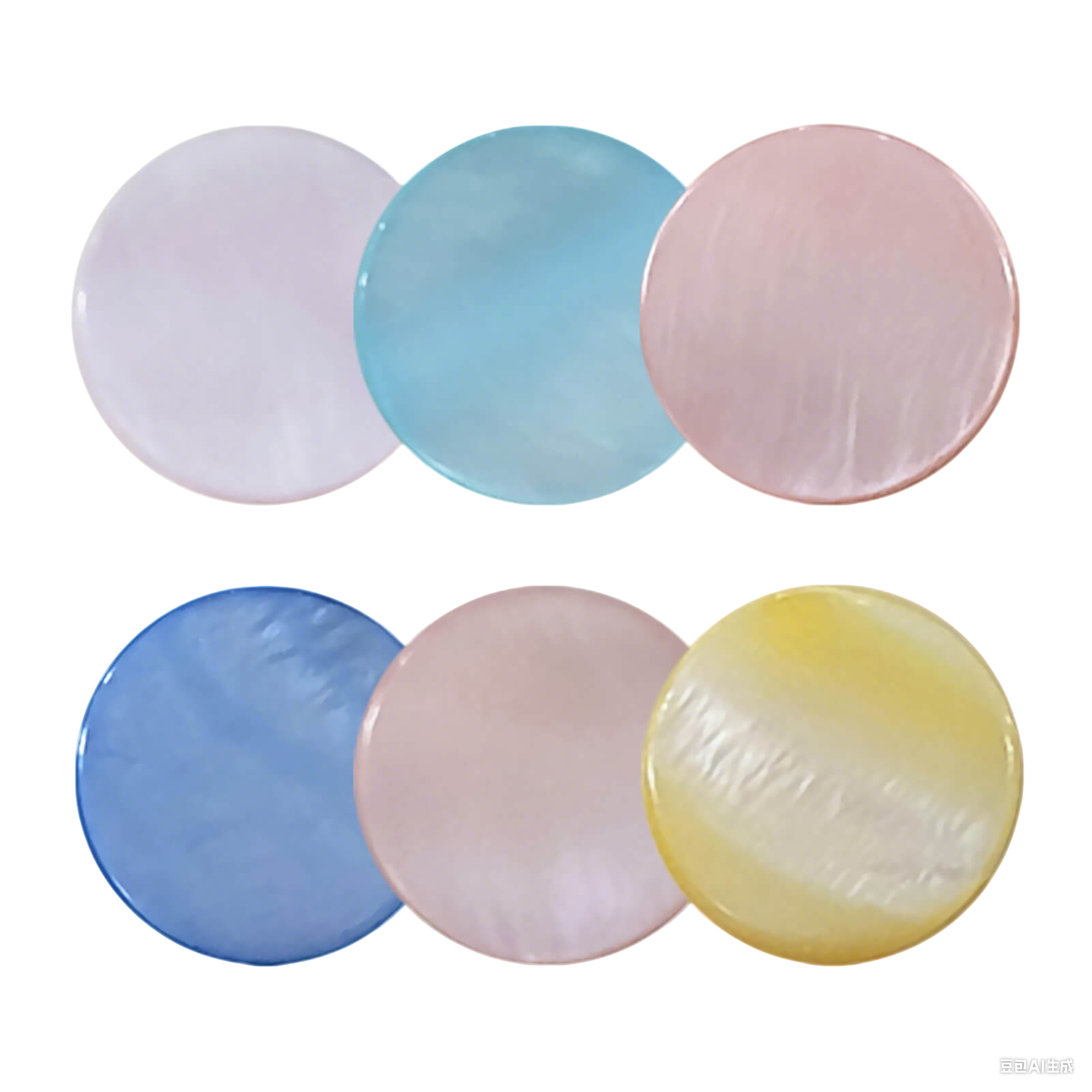 30mm Diameter Blank Natural Shell (30 pcs)