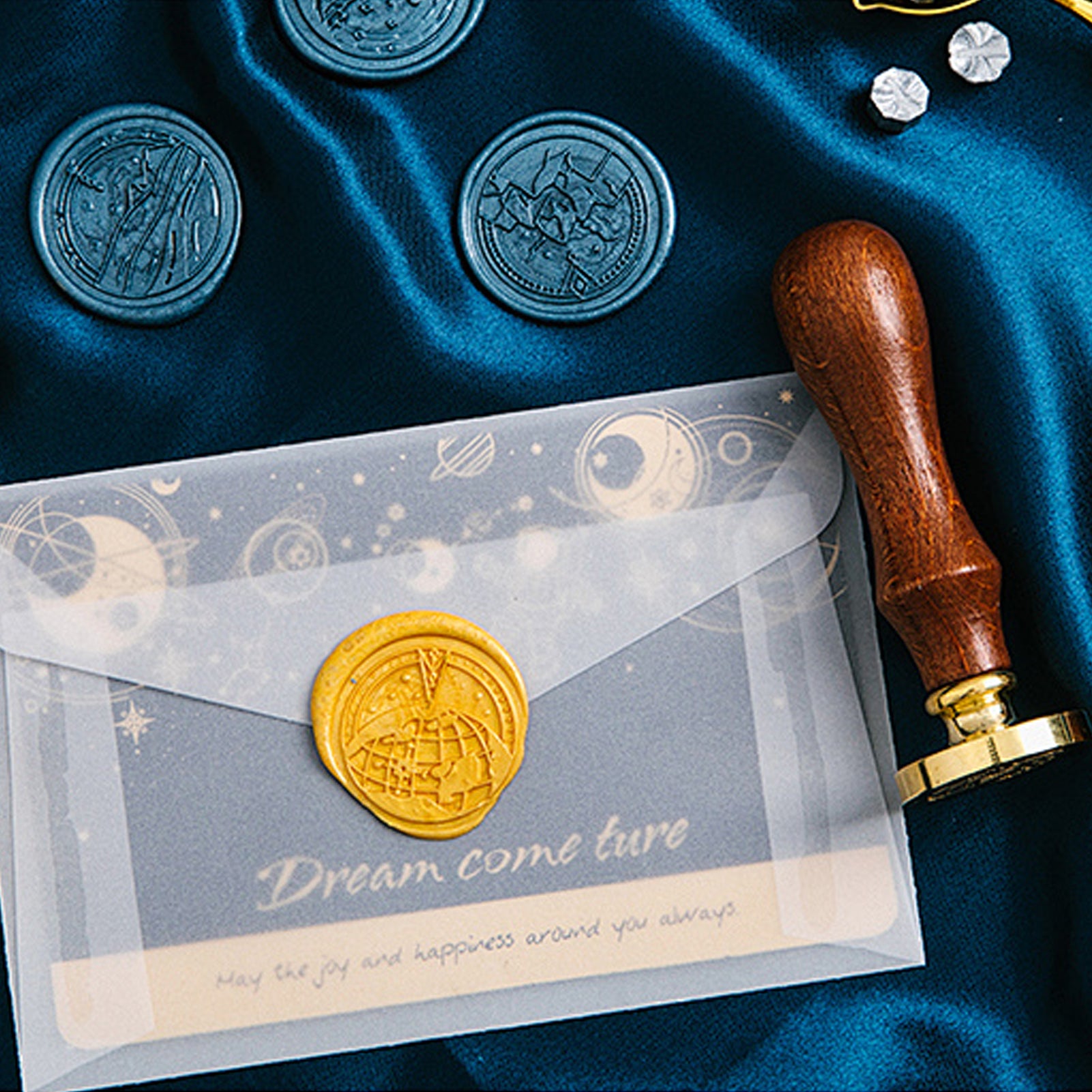 Blank Wax Seal Stamp Kits