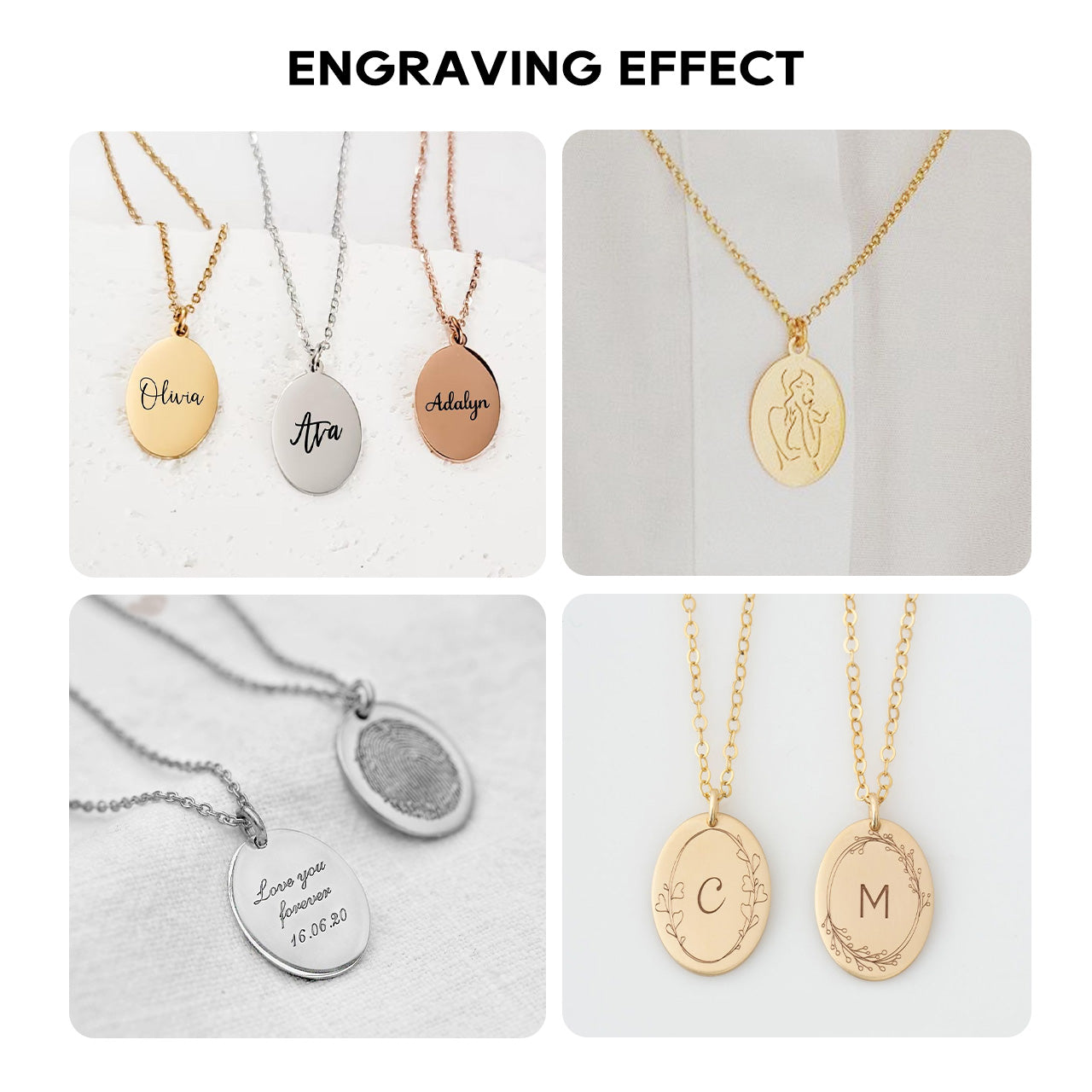 Stainless Steel Necklace (6pcs)