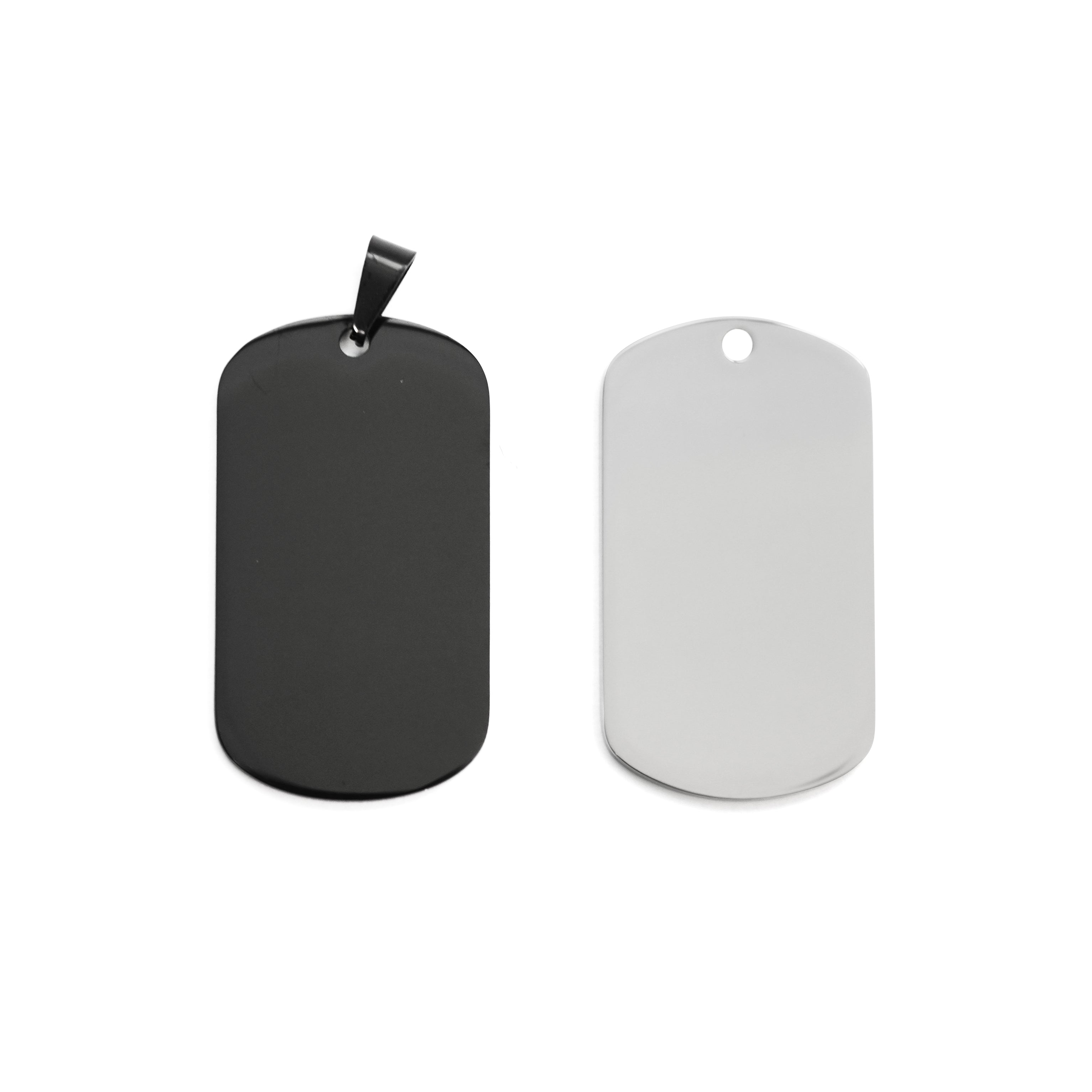Mirror Stainless Steel Pendants (10pcs)
