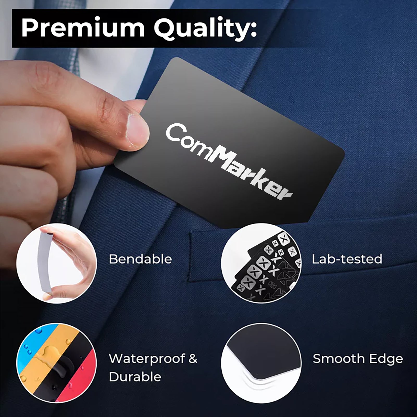 Aluminum Business Card (50pcs)