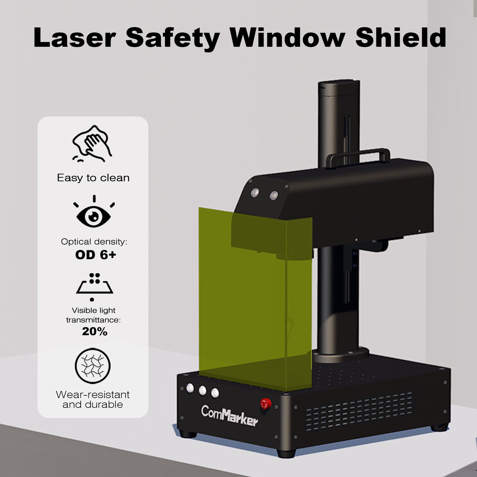 ComMarker Safety Shield