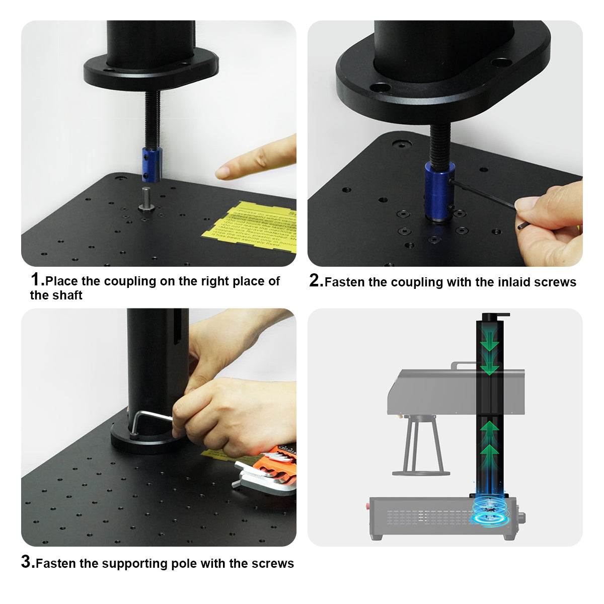 ComMarker Laser Fiber Lift Table For ComMarker B4 / B4 MOPA
