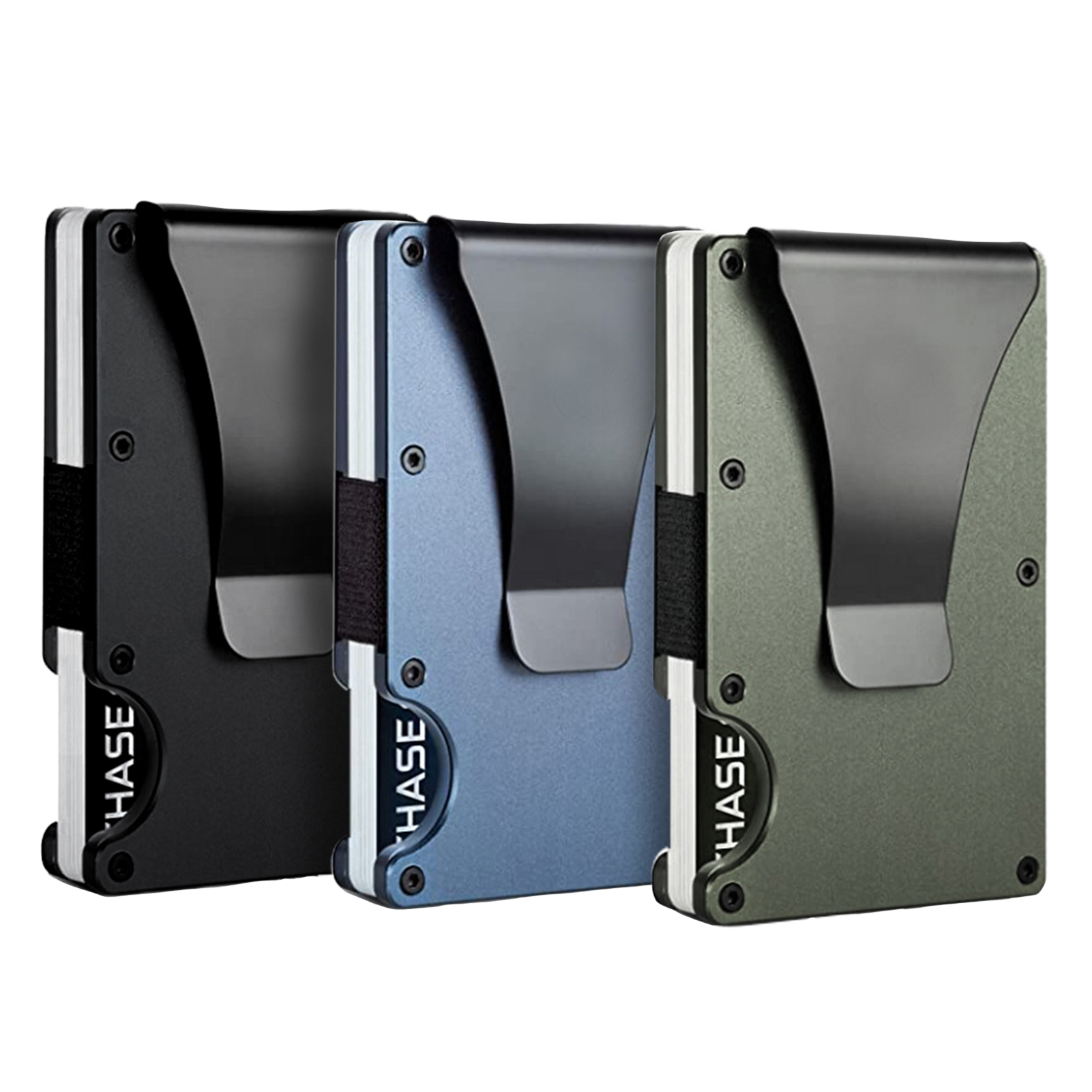 Metal Card Holder with RFID Blocking Tech (1pcs)