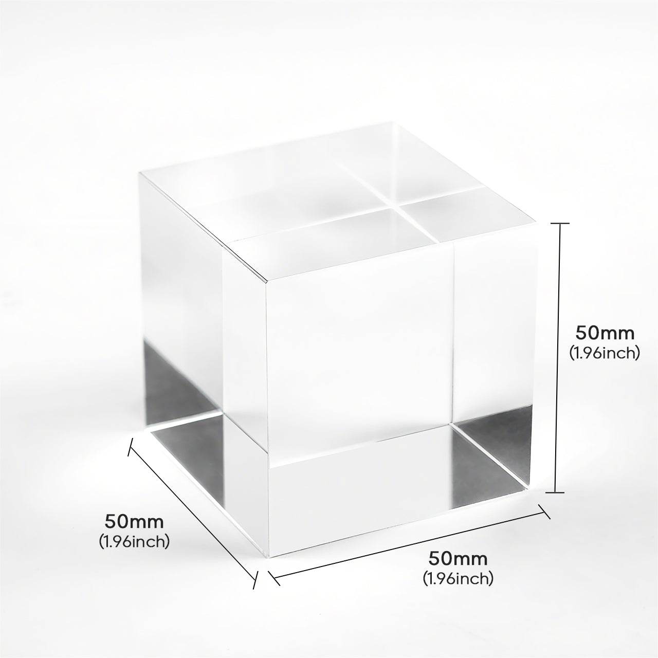 50×50×50mm K9 Crystal Cube